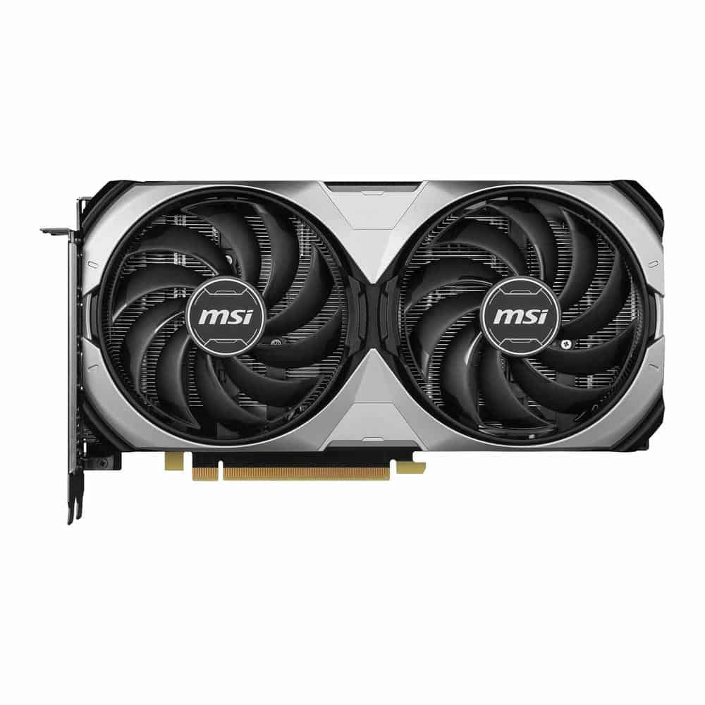 MSI NVIDIA GeForce RTX 4070 12GB VENTUS 2X E OC Ada Lovelace Graphics Card